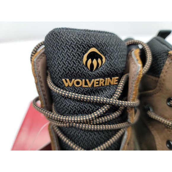 Mens Boots Wolverine Shiftplus Mid LX W201156 10.5M Brown Alloy Toe NEW - Picture 7 of 11